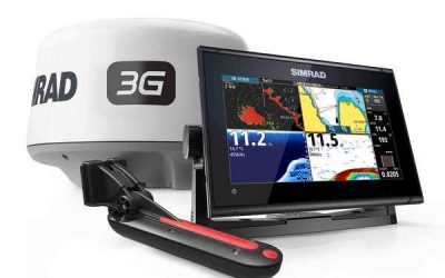 GO9 XSE Bundled with TotalScan™ Transducer, Navionics+ Mapping & Broadband 3G™ Radar 